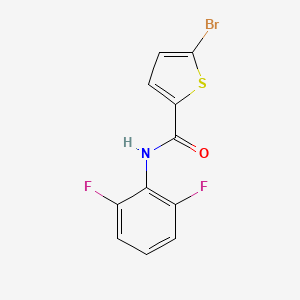 5-bromo-N-(2,6-difluorophenyl)thiophene-2-carboxamide