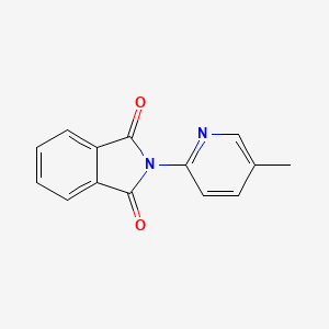 molecular formula C14H10N2O2 B7857404 2-(5-甲基吡啶-2-基)异吲哚啉-1,3-二酮 