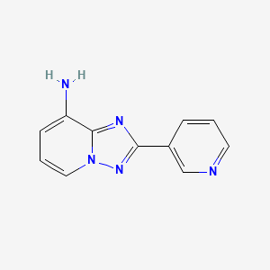 2-(3-Pyridyl)[1,2,4]triazolo[1,5-a]pyridin-8-amine