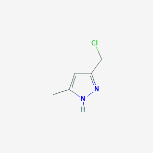 3-(chloromethyl)-5-methyl-1H-pyrazole