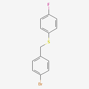 (4-Bromobenzyl)(4-fluorophenyl)sulfane