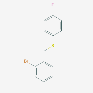 (2-Bromobenzyl)(4-fluorophenyl)sulfane
