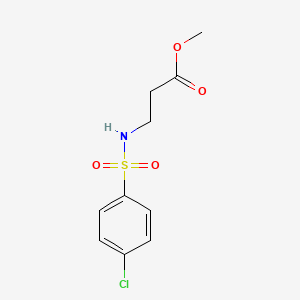 Methyl 3-(4-chlorobenzenesulfonamido)propanoate