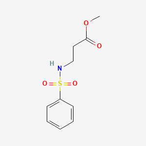 Methyl 3-benzenesulfonamidopropanoate