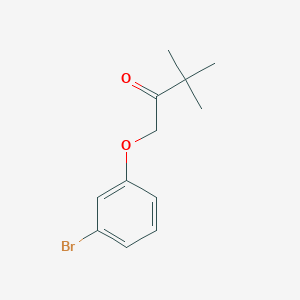 1-(3-Bromophenoxy)-3,3-dimethylbutan-2-one