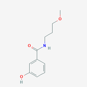3-hydroxy-N-(3-methoxypropyl)benzamide