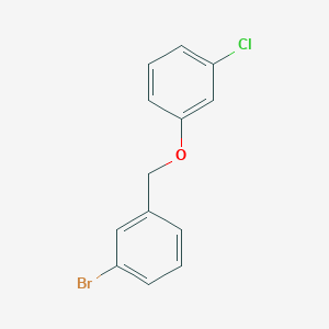 molecular formula C13H10BrClO B7857988 3-Bromobenzyl-(3-chlorophenyl)ether 