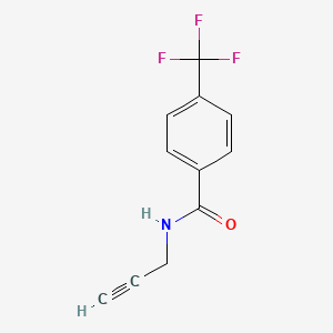 N-(prop-2-yn-1-yl)-4-(trifluoromethyl)benzamide