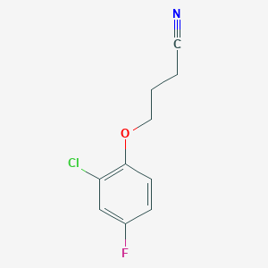 4-(2-Chloro-4-fluoro-phenoxy)butanenitrile