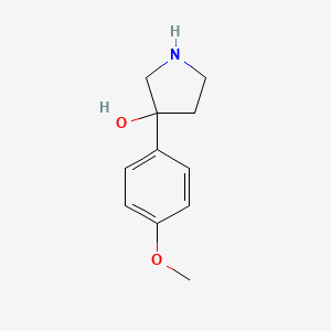 3-(4-Methoxyphenyl)-3-pyrrolidinol