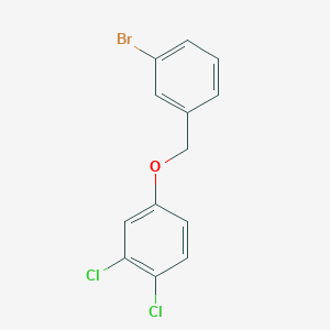 molecular formula C13H9BrCl2O B7858489 3-Bromobenzyl-(3,4-dichlorophenyl)ether 