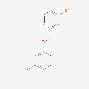 molecular formula C15H15BrO B7858501 3-Bromobenzyl-(3,4-dimethylphenyl)ether CAS No. 1309933-02-5