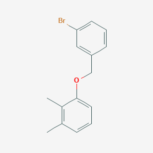 molecular formula C15H15BrO B7858519 3-Bromobenzyl-(2,3-dimethylphenyl)ether 