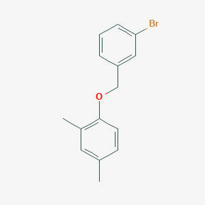 molecular formula C15H15BrO B7858533 3-Bromobenzyl-(2,4-dimethylphenyl)ether 