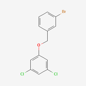 molecular formula C13H9BrCl2O B7858551 3-Bromobenzyl-(3,5-dichlorophenyl)ether 