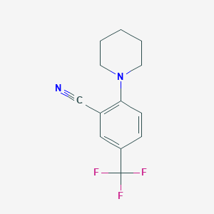 2-Piperidin-1-yl-5-(trifluoromethyl)benzonitrile