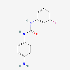 1-(4-Aminophenyl)-3-(3-fluorophenyl)urea