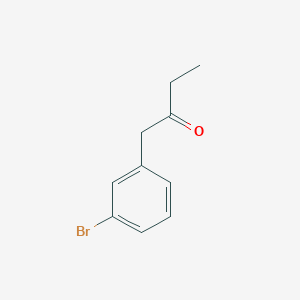 molecular formula C10H11BrO B7858665 1-(3-Bromophenyl)butan-2-one 