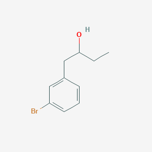 molecular formula C10H13BrO B7858674 1-(3-Bromophenyl)-2-butanol 