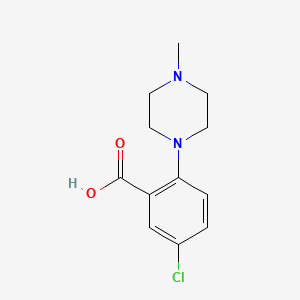5-Chloro-2-(4-methylpiperazin-1-yl)benzoic acid