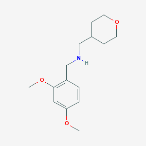N-(2,4-Dimethoxybenzyl)-1-(tetrahydro-2H-pyran-4-yl)methanamine