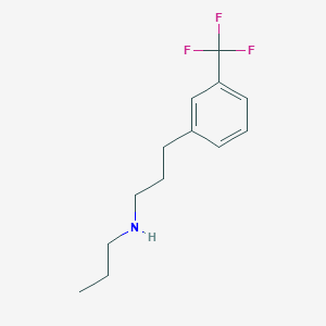 Propyl({3-[3-(trifluoromethyl)phenyl]propyl})amine