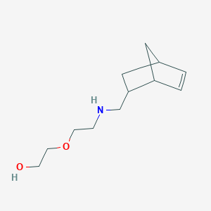 2-[2-({Bicyclo[2.2.1]hept-5-en-2-ylmethyl}amino)ethoxy]ethan-1-ol