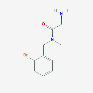 2-Amino-N-(2-bromobenzyl)-N-methylacetamide