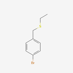 molecular formula C9H11BrS B7859372 4-Bromobenzyl ethyl sulfide CAS No. 65824-32-0
