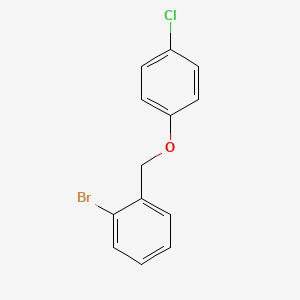 molecular formula C13H10BrClO B7859404 2-Bromobenzyl-(4-chlorophenyl)ether 