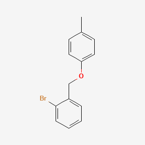 1-Bromo-2-[(4-methylphenoxy)methyl]benzene
