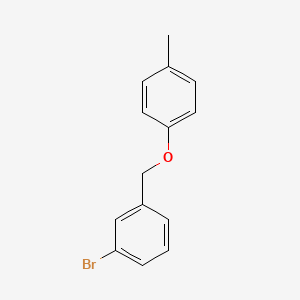 1-Bromo-3-[(4-methylphenoxy)methyl]benzene