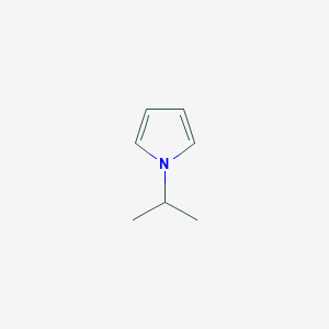molecular formula C7H11N B7859545 1H-Pyrrole, 1-(1-methylethyl)- CAS No. 7057-97-8