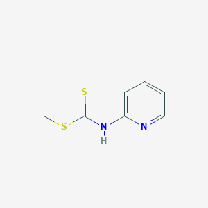 molecular formula C7H8N2S2 B078596 2-吡啶基二硫代氨基甲酸甲酯 CAS No. 13037-46-2