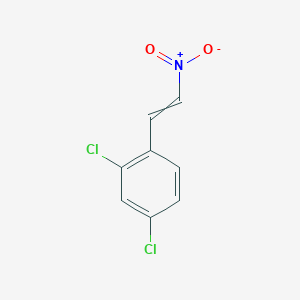 molecular formula C8H5Cl2NO2 B7859602 2,4-二氯硝基苯乙烯 