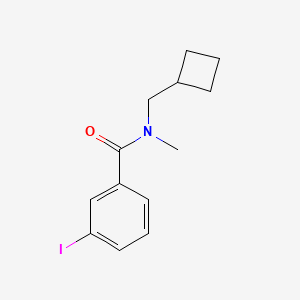 N-(cyclobutylmethyl)-3-iodo-N-methylbenzamide