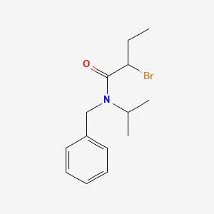 N-benzyl-2-bromo-N-(propan-2-yl)butanamide