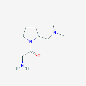2-Amino-1-(2-dimethylaminomethyl-pyrrolidin-1-yl)-ethanone