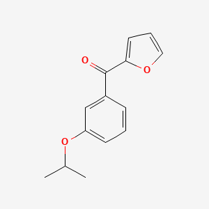 Furan-2-yl(3-isopropoxyphenyl)methanone