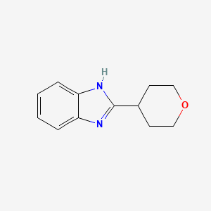 2-(Oxan-4-YL)-1H-1,3-benzodiazole