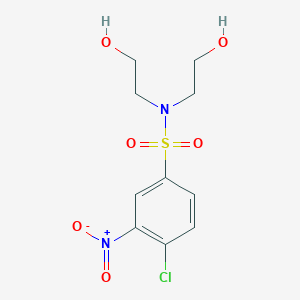 N,N-di(2-hydroxyethyl)-4-chloro-3-nitrobenzenesulfonamide