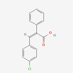 3-(4-Chlorophenyl)-2-phenyl-prop-2-enoic acid