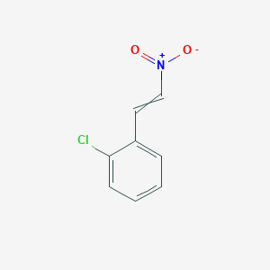 molecular formula C8H6ClNO2 B7859823 o-Chloro-beta-nitrostyrene 