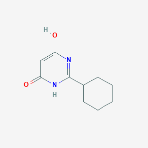 2-Cyclohexylpyrimidine-4,6-diol