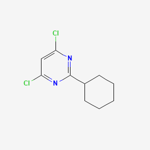 4,6-Dichloro-2-cyclohexylpyrimidine