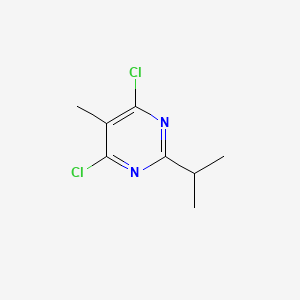 4,6-Dichloro-5-methyl-2-(propan-2-yl)pyrimidine