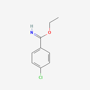 molecular formula C9H10ClNO B7860047 4-氯苯甲酰乙酯 