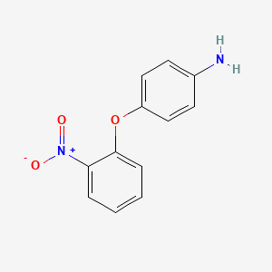 molecular formula C12H10N2O3 B7860141 4-(2-硝基苯氧基)苯胺 