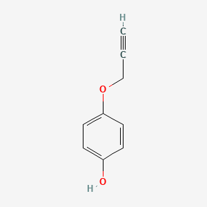 molecular formula C9H8O2 B7860369 4-Prop-2-ynyloxy-phenol 