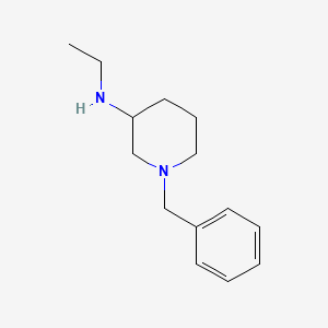 molecular formula C14H22N2 B7860391 (1-Benzyl-piperidin-3-yl)-ethyl-amine 